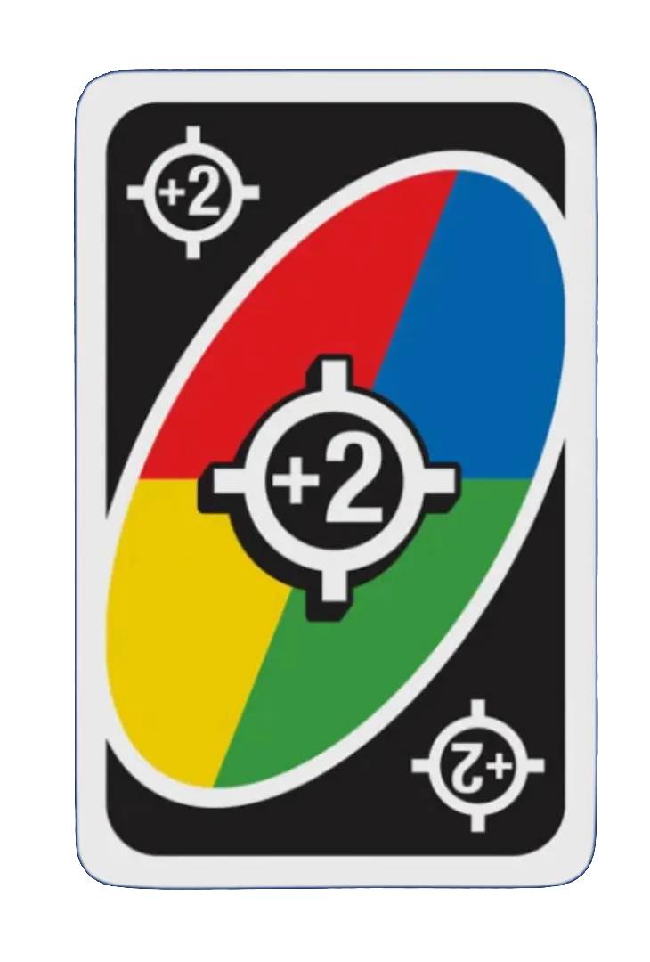 Wild Targeted Draw 2 card