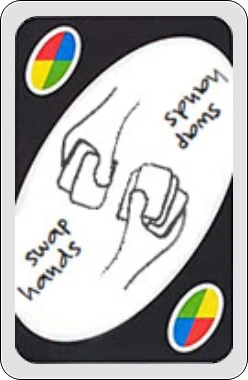 Swap Hands card