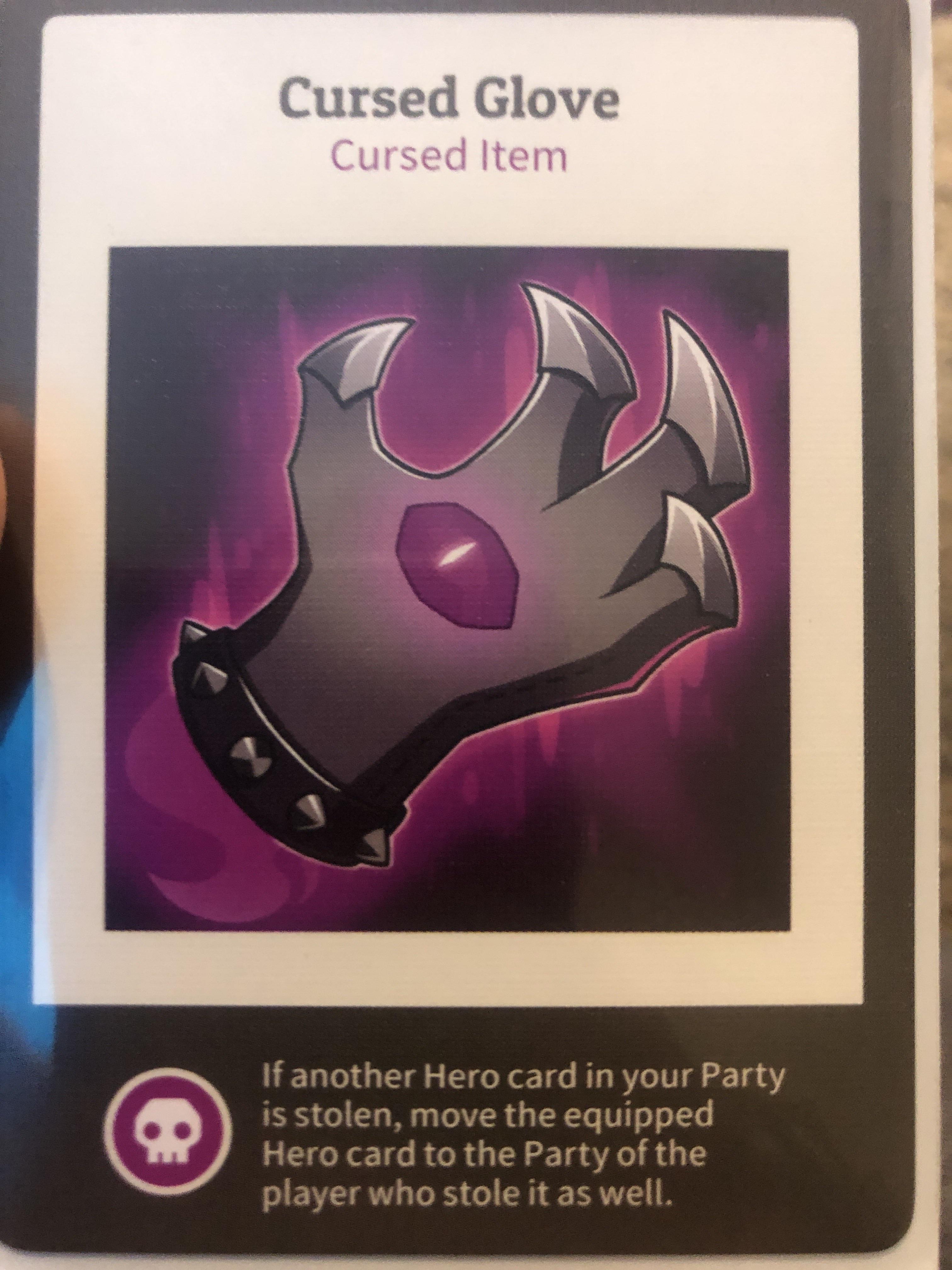 Cursed Item Cards card