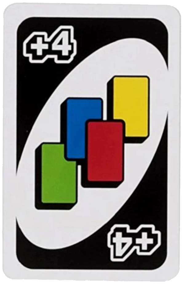 Wild Draw 4 card