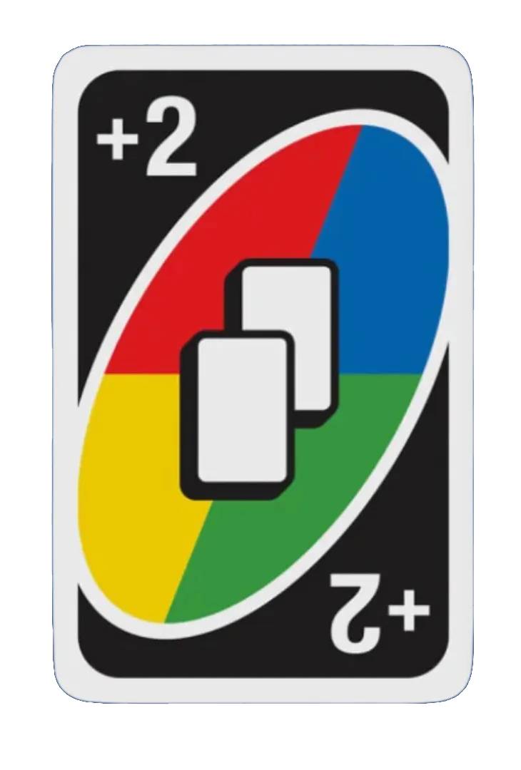 Wild Draw 2 card